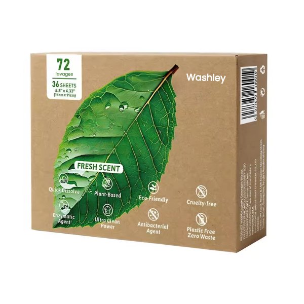 Ecologische wasmiddelstrips